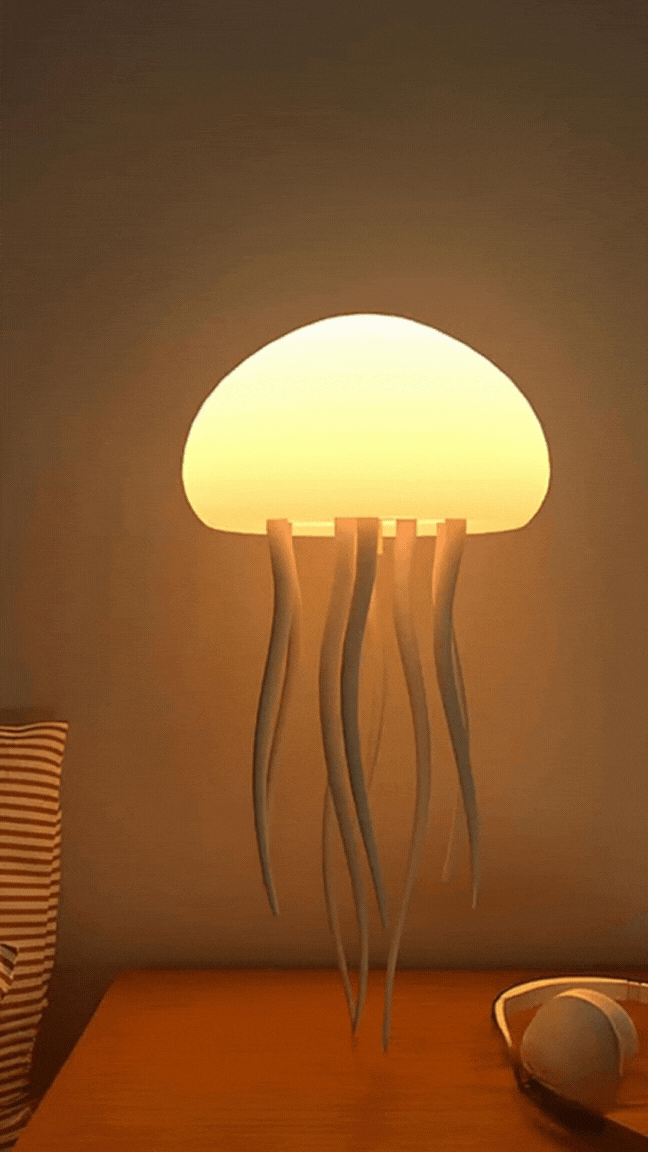 Lámpara Flotante de Medusa – Iluminación LED RGB