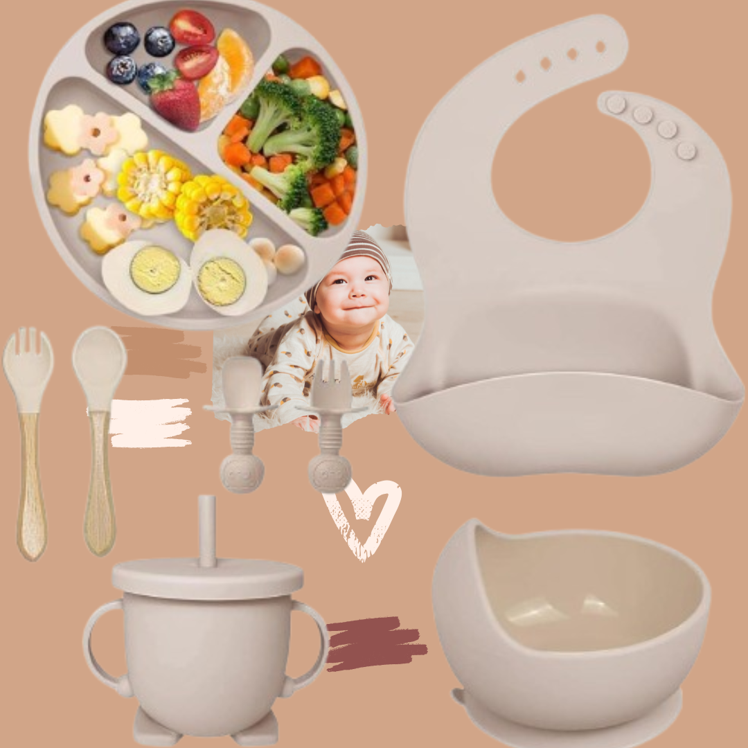Vajilla de Silicona para Bebe
