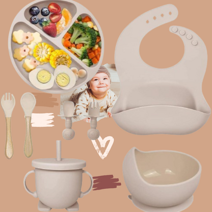 Vajilla de Silicona para Bebe