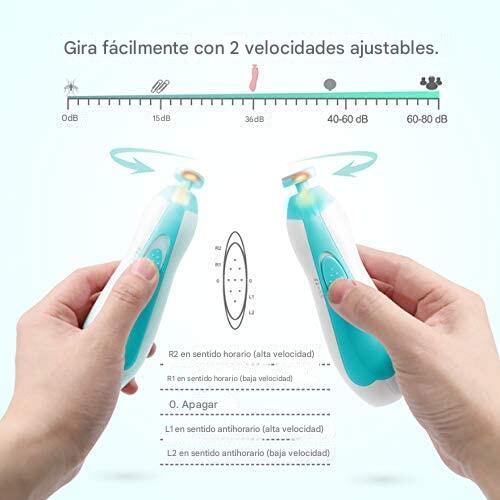 Corta uñas para bebés !Seguro Y Preciso  Para Manos Pequeñas