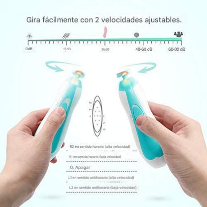 Corta uñas para bebés !Seguro Y Preciso  Para Manos Pequeñas