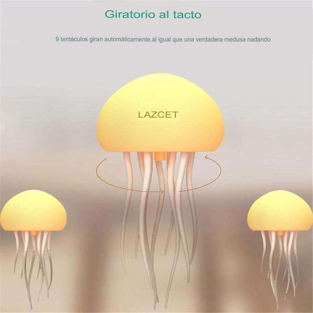 Lámpara Flotante de Medusa – Iluminación LED RGB