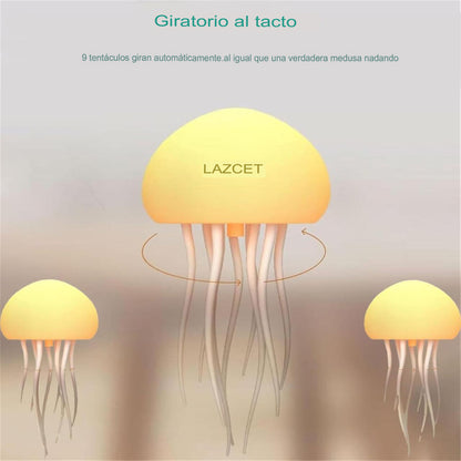 Lámpara Flotante de Medusa – Iluminación LED RGB