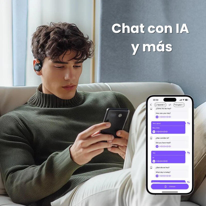 TraducTalk - Auriculares de Traducción en Tiempo Real