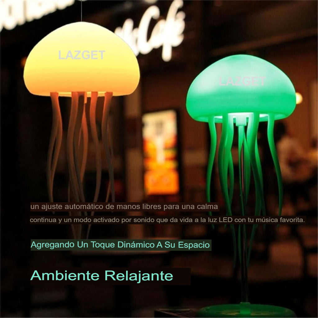 Lámpara Flotante de Medusa – Iluminación LED RGB